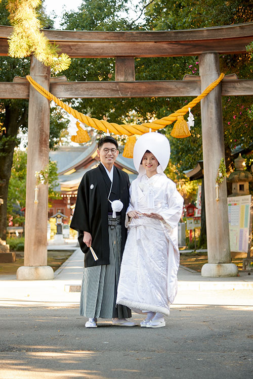 群馬県高崎市神前式進雄神社