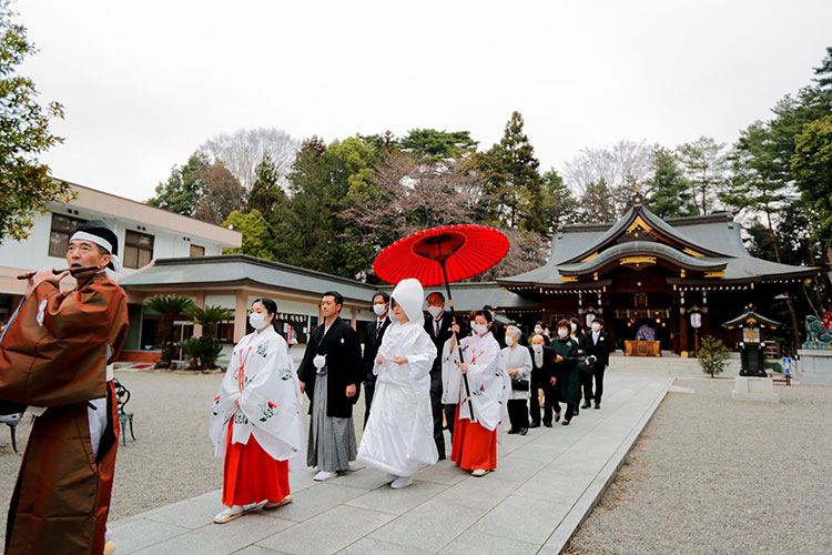 群馬県高崎市神前式進雄神社