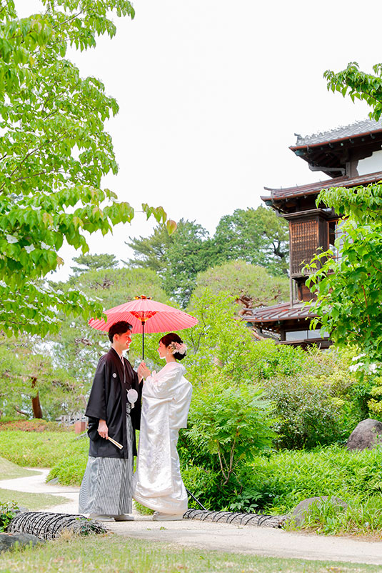 新緑の結婚式前橋東照宮