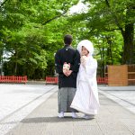 新緑の結婚式上野総社神社