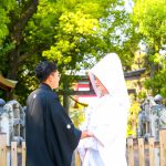 新緑の結婚式進雄神社