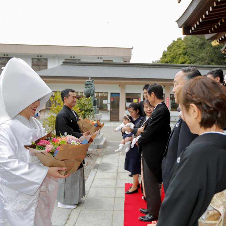 感謝を伝えるのが結婚式