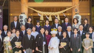 群馬県少人数結婚式臨江閣ロケーションフォト前橋東照宮挙式