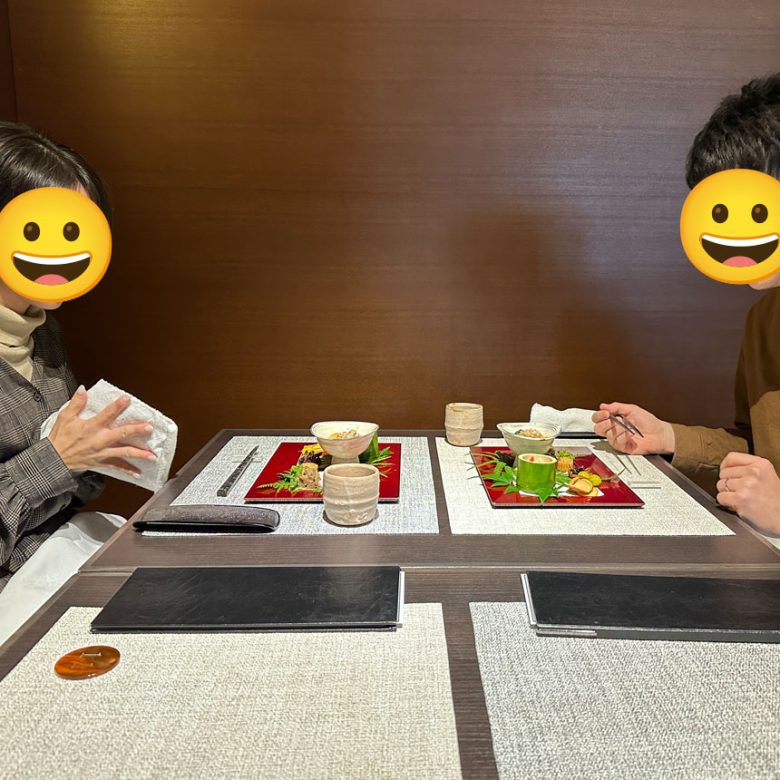 WABIやまどり少人数和婚会食パーティ