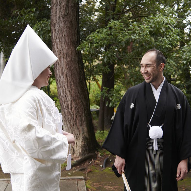 海外の方との神社結婚式