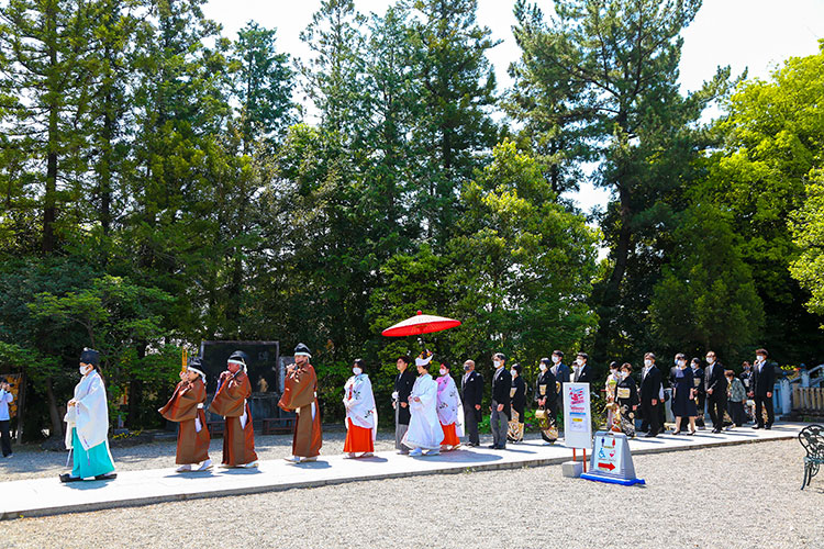 和婚神前式進雄神社