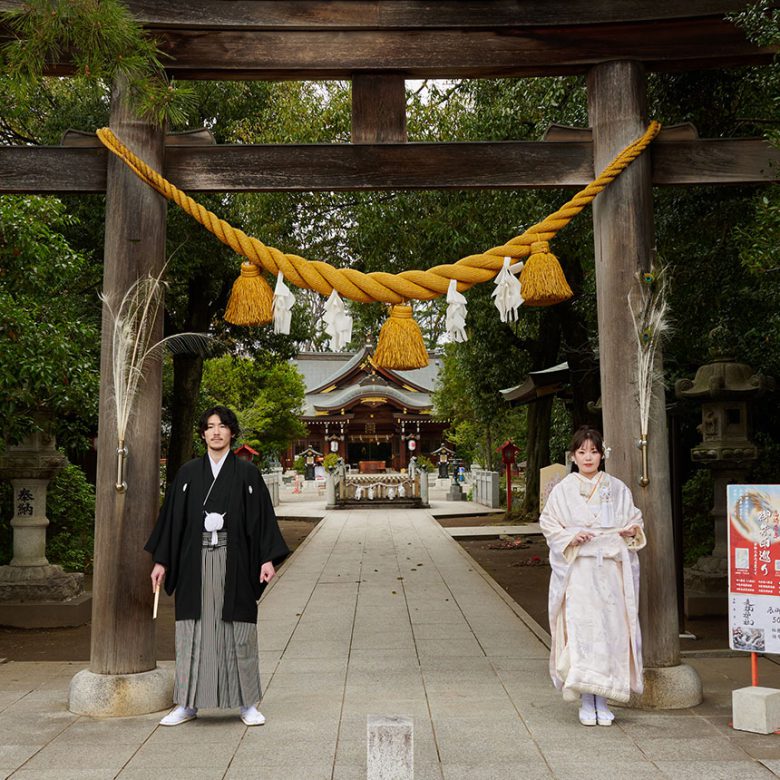 進雄神社神前結婚式＆WABIやまどり会食パーティ