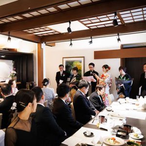 最高峰の現代和食で結婚式WABIやまどり