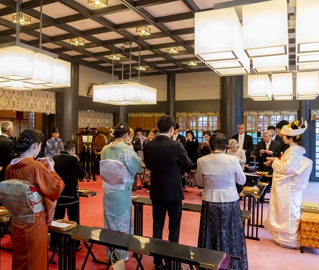 群馬県和婚神前家族結婚式