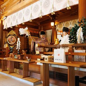 進雄神社神前結婚式