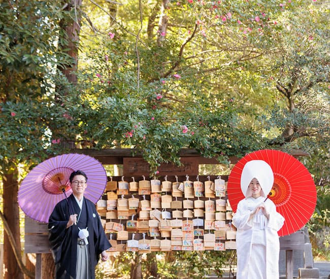 進雄神社神前結婚式