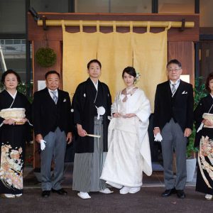 家族同士の伝統人前式・家婚式