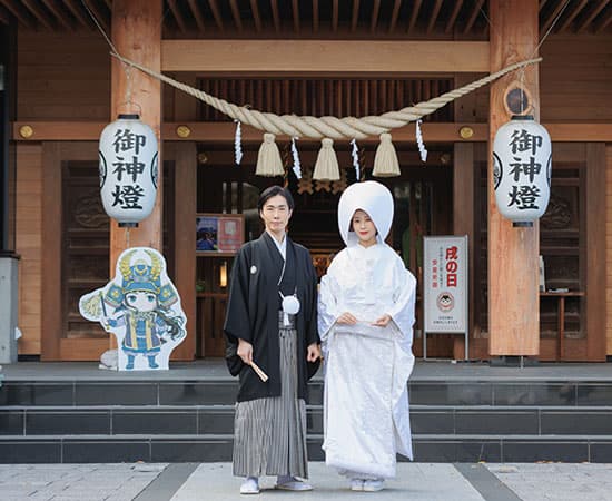 群馬県神前結婚式和婚白無垢