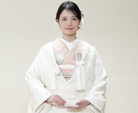 和装花嫁白無垢洋髪コーディネート