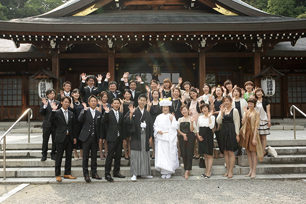 群馬県護国神社 和婚神前式 群馬県挙げる結婚式実行委員会 高崎市