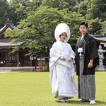 群馬県護国神社　結婚式　ロケーション撮影