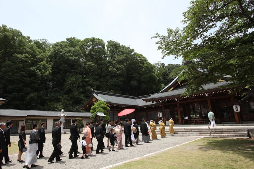 進雄神社神前式