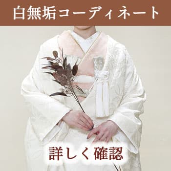 白無垢色打掛綿帽子角隠し