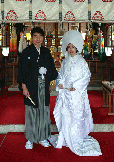 群馬県護国神社神前式