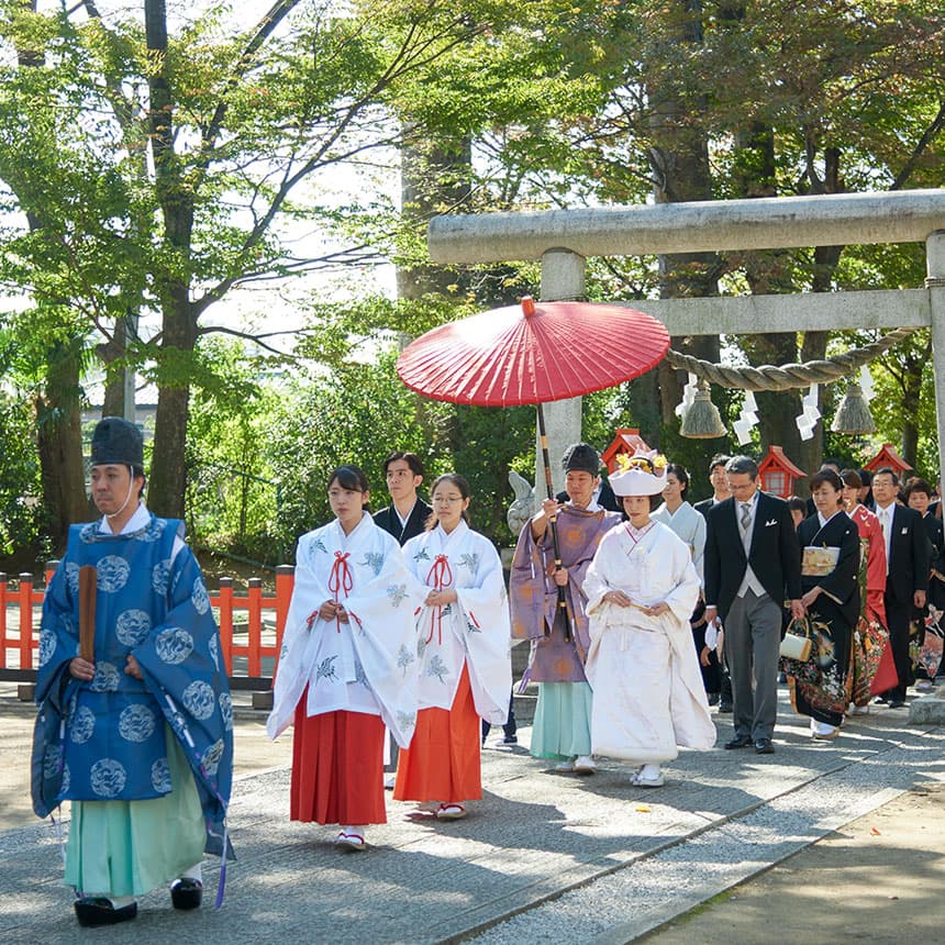 進雄神社神前式