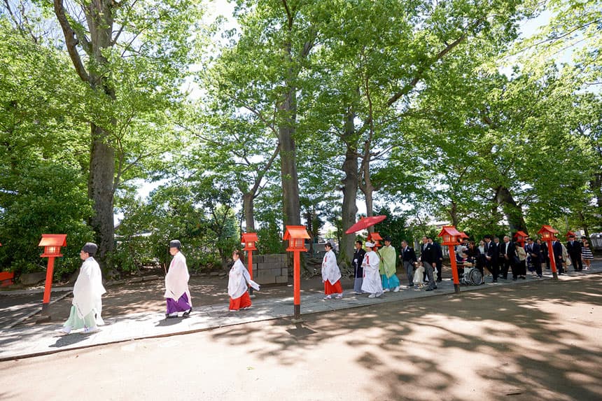 上野総社神社神前式