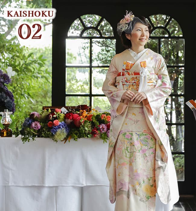 美味しいお料理で結婚式