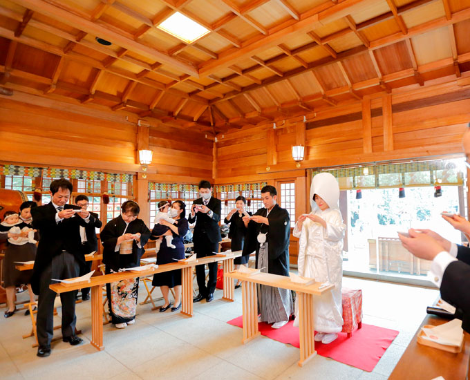 美味しいお料理で結婚式