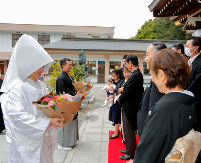 美味しいお料理で結婚式