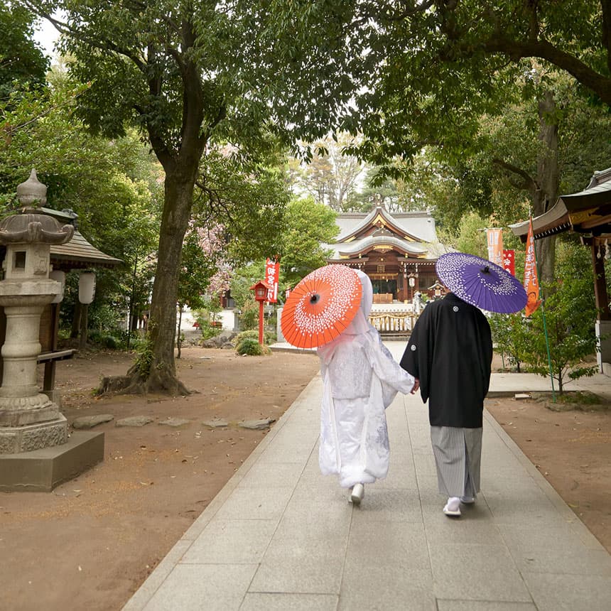 進雄神社神前式