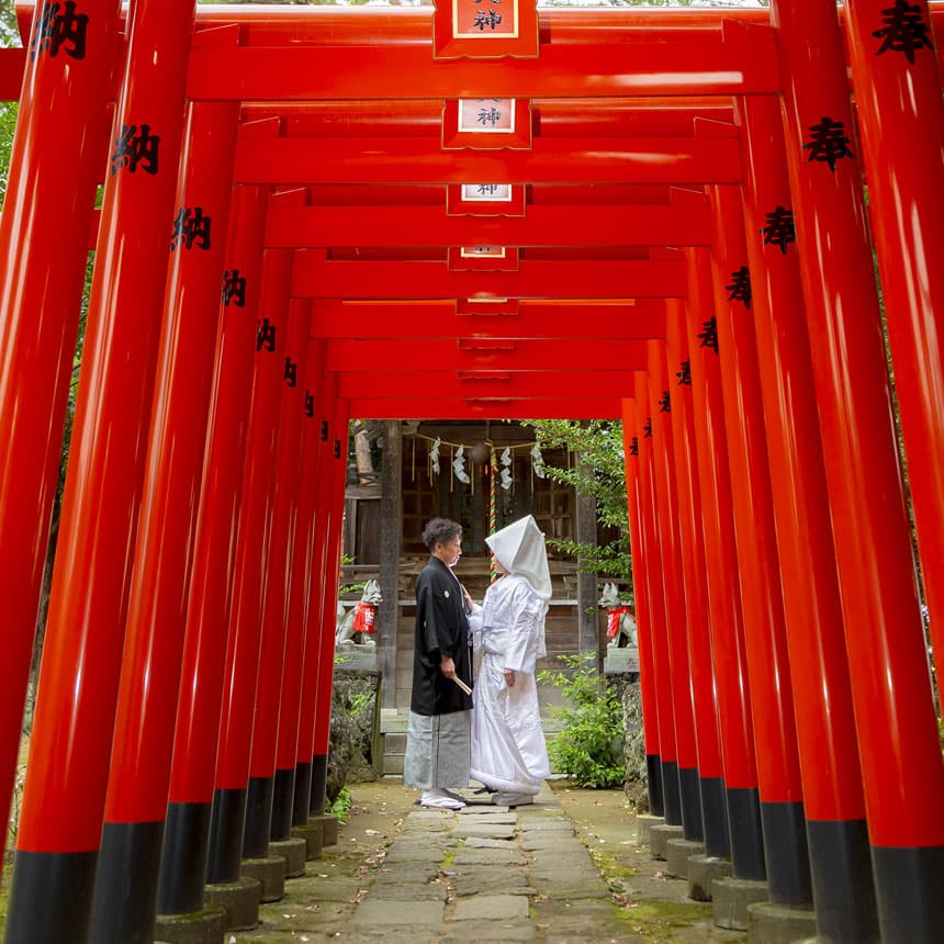 進雄神社神前式