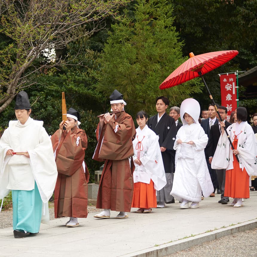 進雄神社神前式