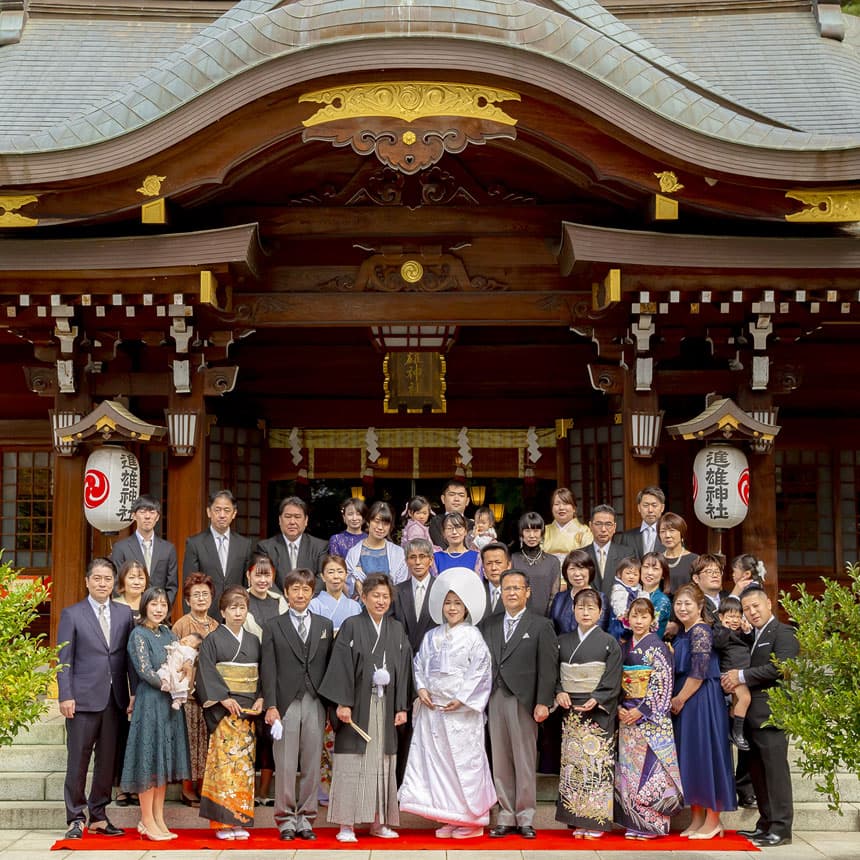 進雄神社神前式