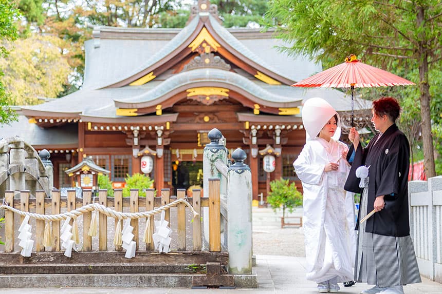 進雄神社神前式