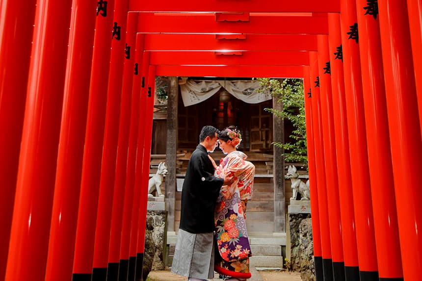 進雄神社神前式